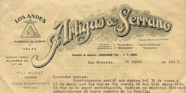 Negocio familiar Artigas & Serrano en Rosario o San Nicolás, Argentina